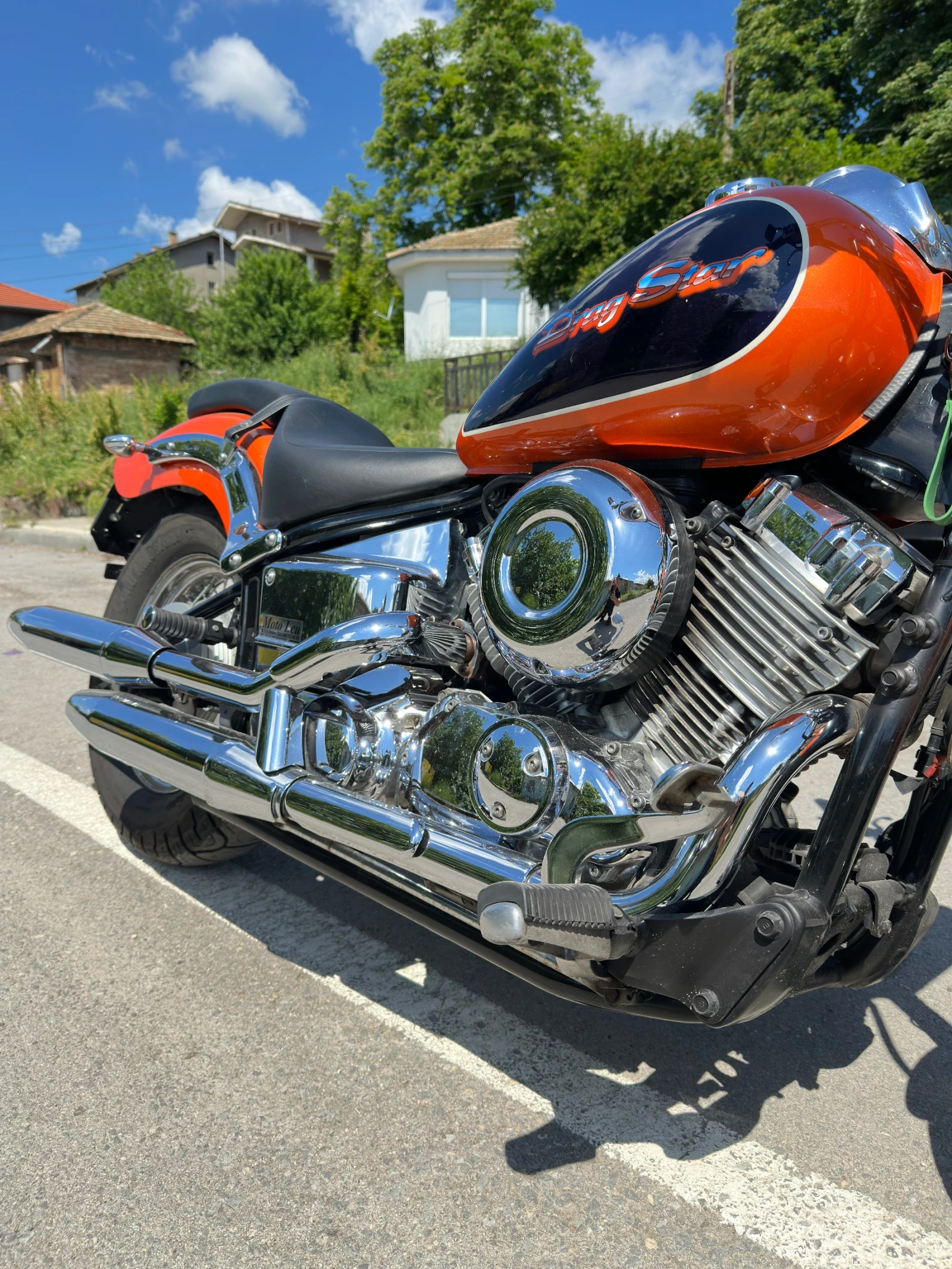 Yamaha Drag Star 650 Swiss, снимка 11 - Мотоциклети и мототехника - 54667201