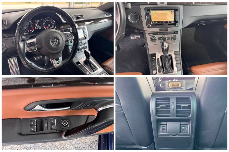 VW CC 2.0TDI DSG 177кс * R-Line* Keyless* ПАНОРАМА* Каме, снимка 15 - Автомобили и джипове - 51365308