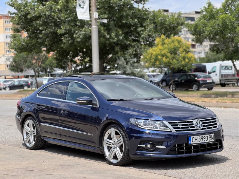 VW CC 2.0TDI DSG 177кс * R-Line* Keyless* ПАНОРАМА* Каме, снимка 7 - Автомобили и джипове - 51365308