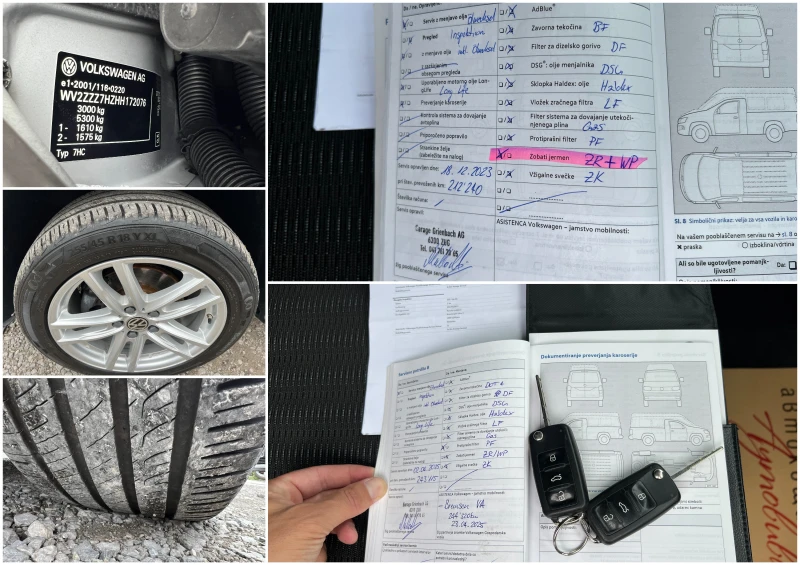 VW Multivan 2.0TDI 150k.c./LED/Серв. история/WV2ZZZ7HZHH172076, снимка 17 - Автомобили и джипове - 51835230