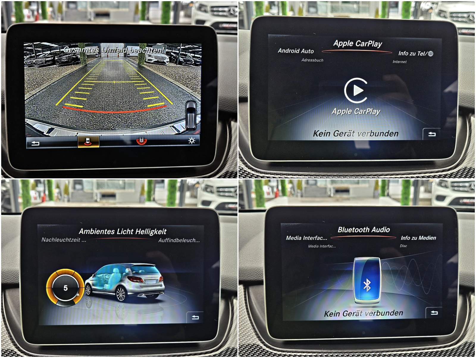 Mercedes-Benz B 200 AMG/GERMANY/CAMERA/PANORAMA/CAR PLAY/LED/AMBI/LIZI, снимка 14 - Автомобили и джипове - 53720276