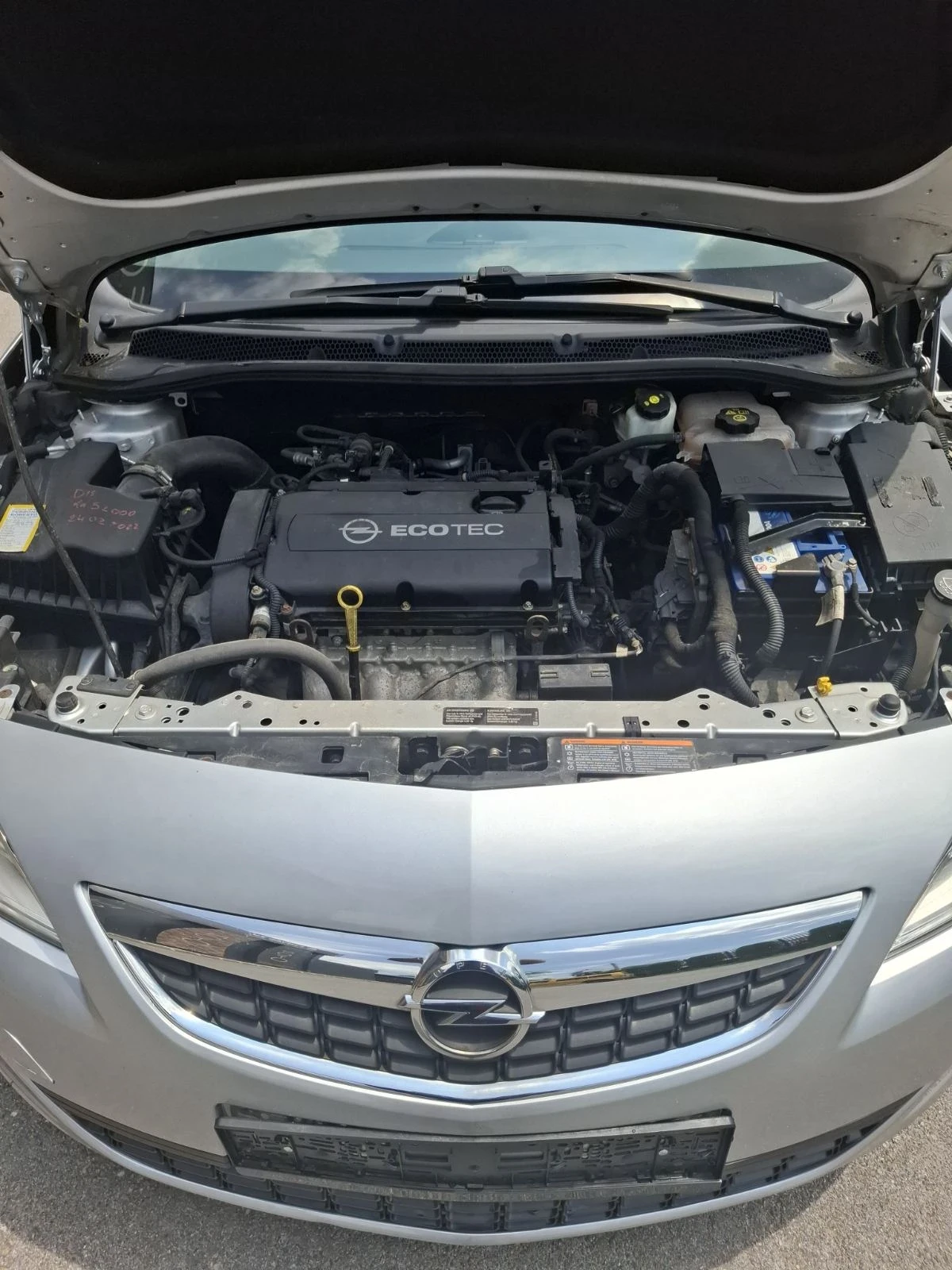 Opel Astra 1.6i 116к.с ЕВРО5, снимка 11 - Автомобили и джипове - 55070338