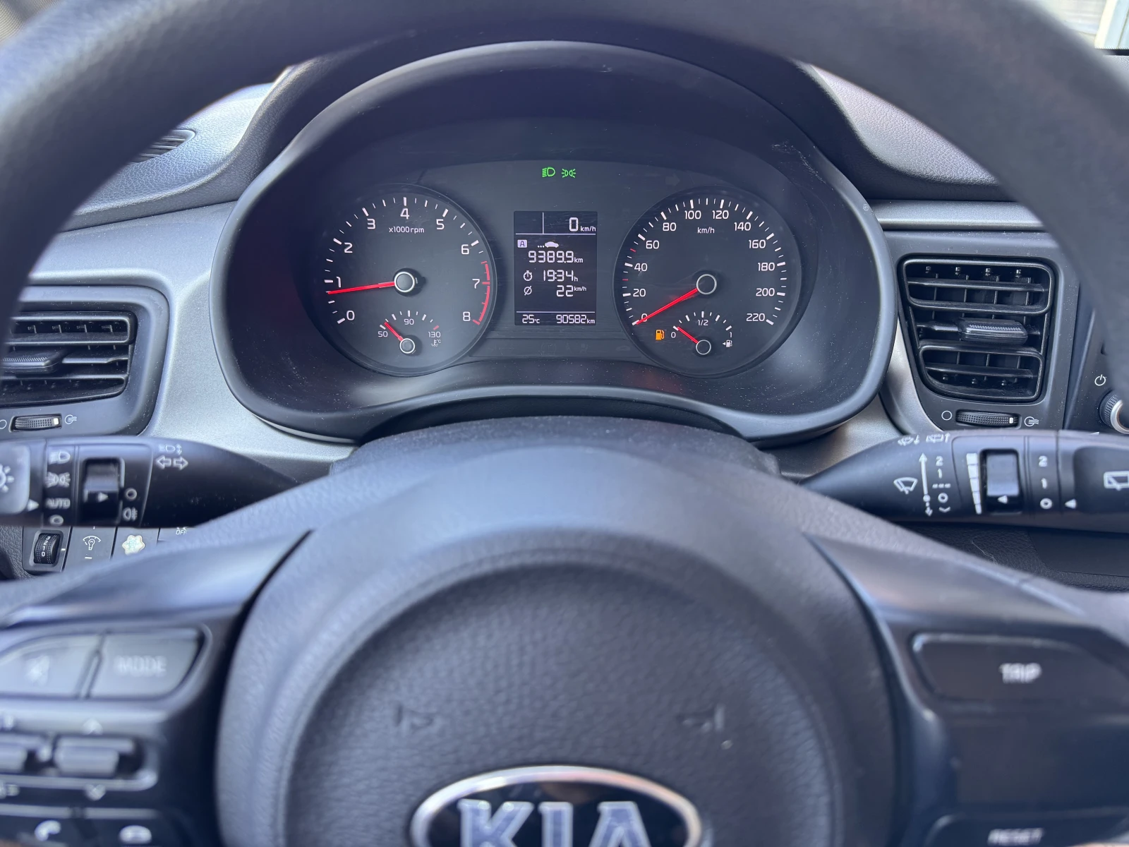 Kia Rio L/1.2MPI/84k.c./5MT, снимка 12 - Автомобили и джипове - 55486076