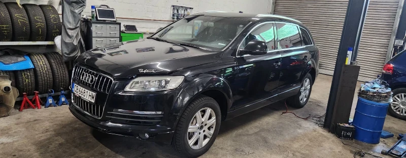 Audi Q7 Чип на 290кс ъбдеит на софтуера на скорости те