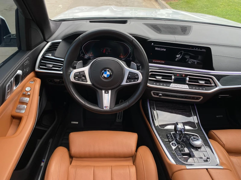 BMW X7 4.0i/2022г/M-ПАКЕТ/ВЪЗДУШНО/ОБДУХВАНЕ, снимка 8 - Автомобили и джипове - 52203268