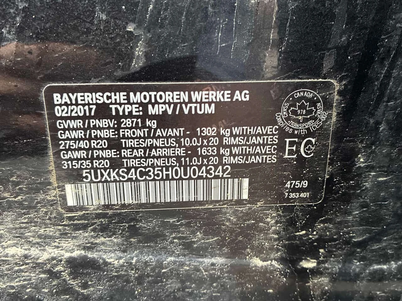 BMW X5 xDrive35d  CARFAX, снимка 10 - Автомобили и джипове - 54270353