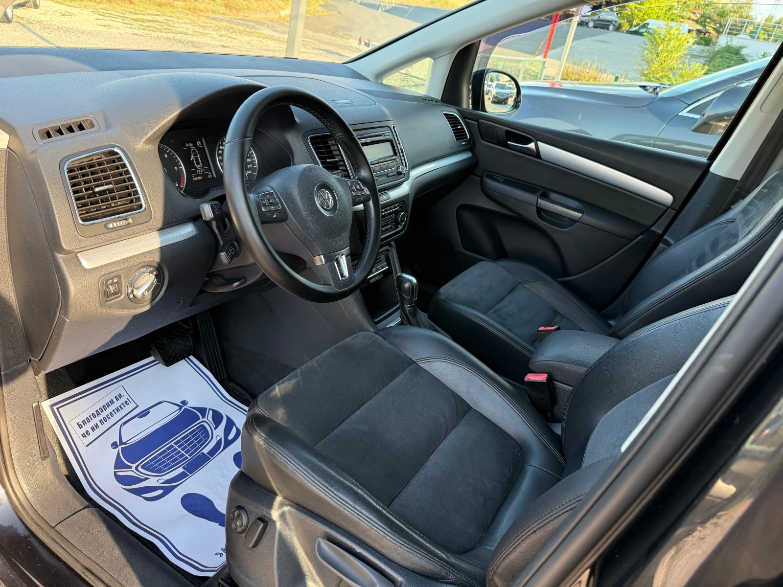 VW Sharan 2.0TDi, DSG, HiGHLiNE,  - изображение 9