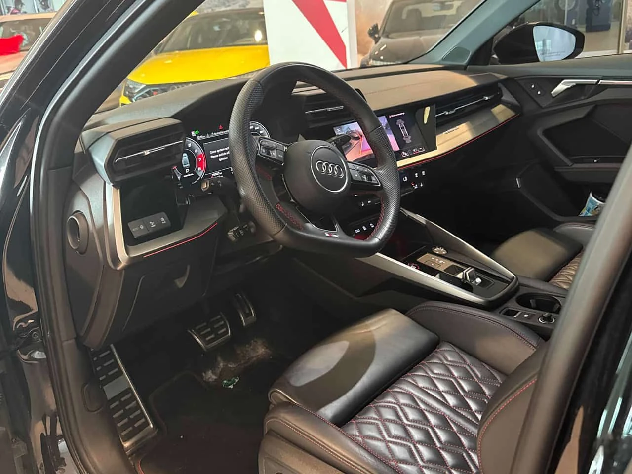 Audi S3 Technik/BLACK OPTICS PACK/DIAMOND STITCH, снимка 7 - Автомобили и джипове - 54235651