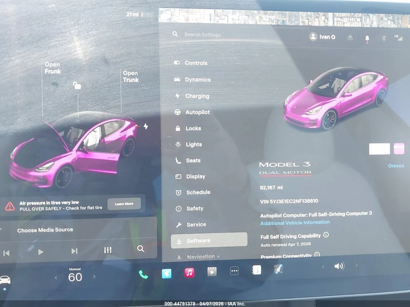 Tesla Model 3 Performance Dual Motor All-Wheel Drive, снимка 7 - Автомобили и джипове - 54424554