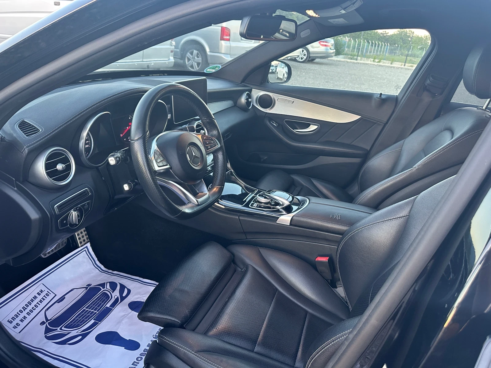 Mercedes-Benz C 220 2xAMG PACK* 2.2CDI* KEYLESS GO* BLIND SPOT, снимка 7 - Автомобили и джипове - 54683382