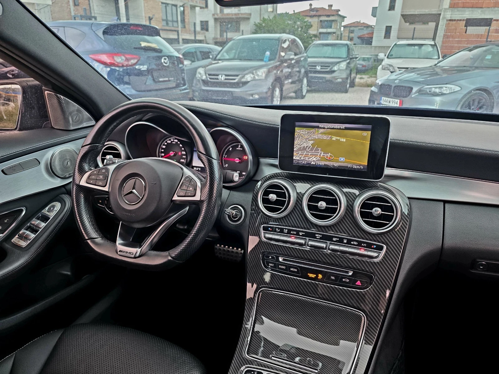 Mercedes-Benz C 220 AMG-Lein Sadow-Lein Full Led C250 4Matic , снимка 11 - Автомобили и джипове - 54704849
