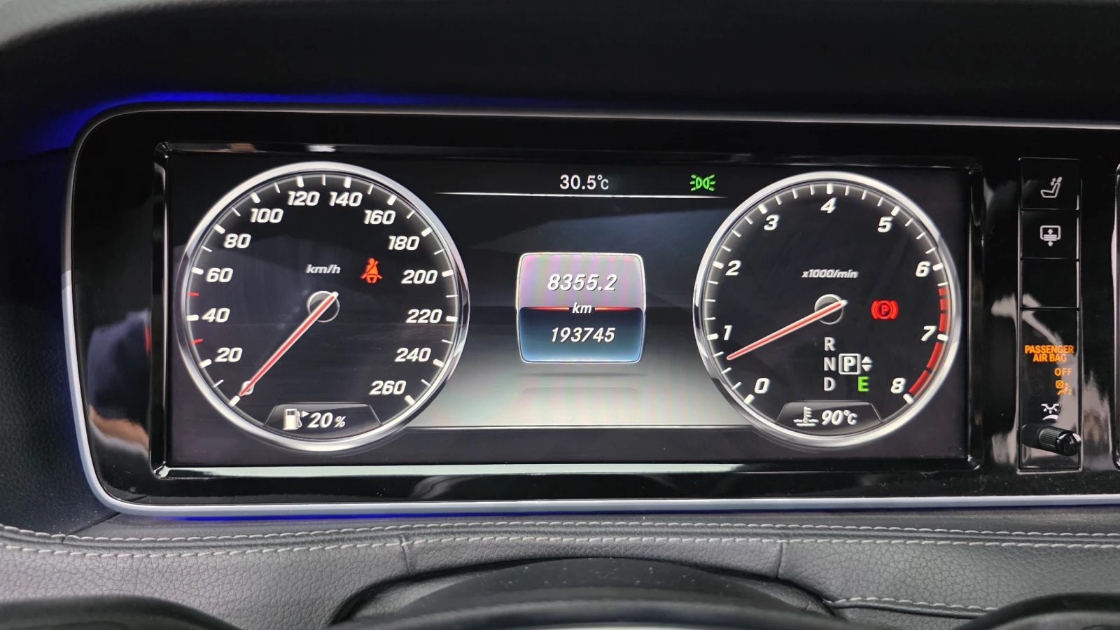 Mercedes-Benz S 500 360* ОБДУХВАНЕ* ЕЛ. БАГАЖНИК* ЛЮК* КРАЙНА ЦЕНА, снимка 8 - Автомобили и джипове - 55435101