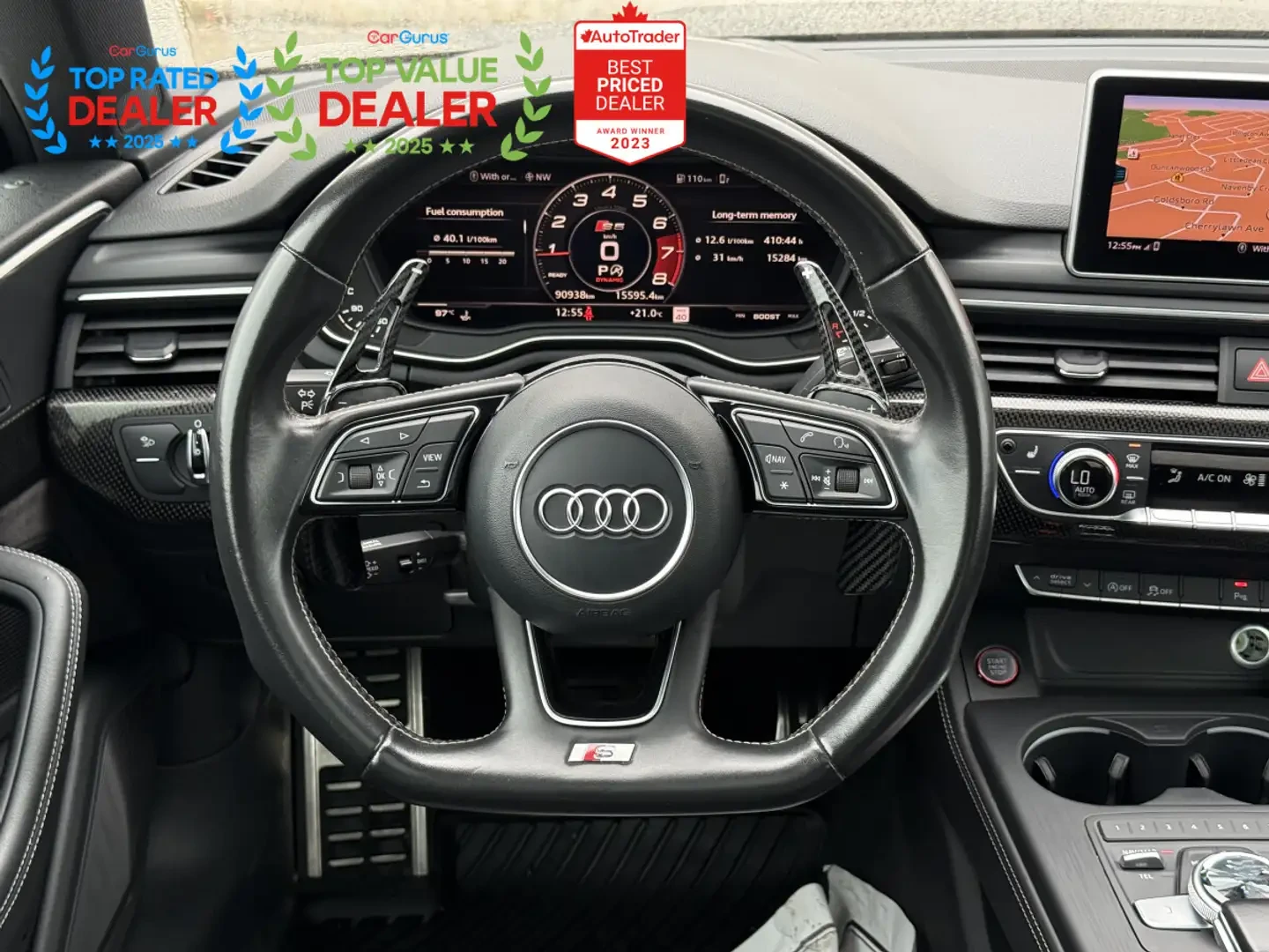 Audi S5 * TECHNIK S LINE | MASSAGE | HUD | B&O | AMBIENT L, снимка 13 - Автомобили и джипове - 56102812