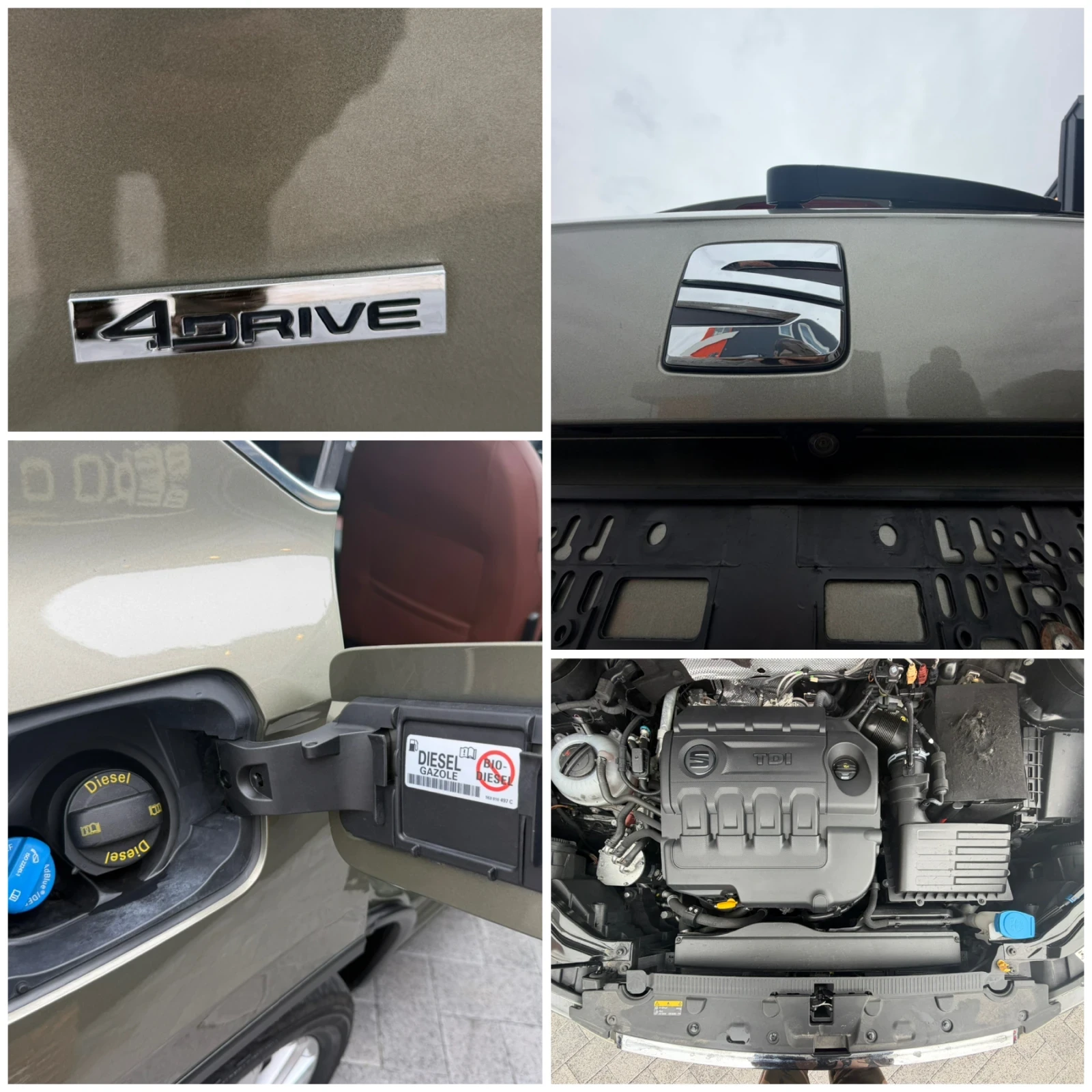 Seat Ateca 4-drive/Безупречна, снимка 15 - Автомобили и джипове - 56513526