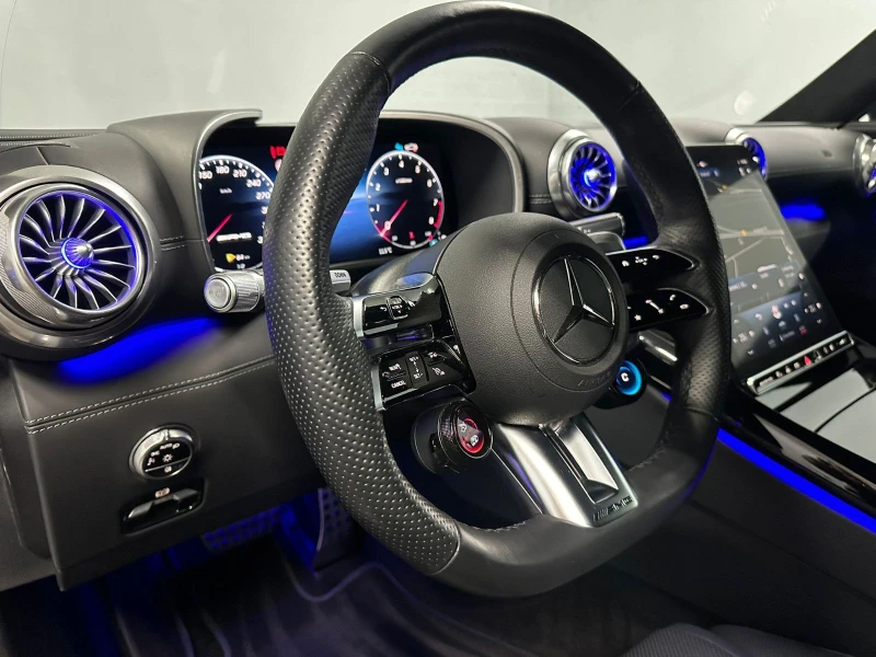 Mercedes-Benz SL 63 AMG * 4M+ * CERAMIC* HEAD-UP* , снимка 10 - Автомобили и джипове - 50189374