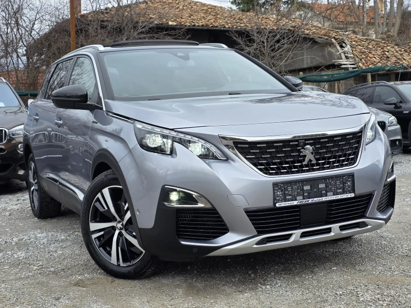 Peugeot 5008 2.0 BLUEHDI 150 К.С. GT-LINE / ПАНОРАМА / КЕЙЛЕС , снимка 2 - Автомобили и джипове - 53517375