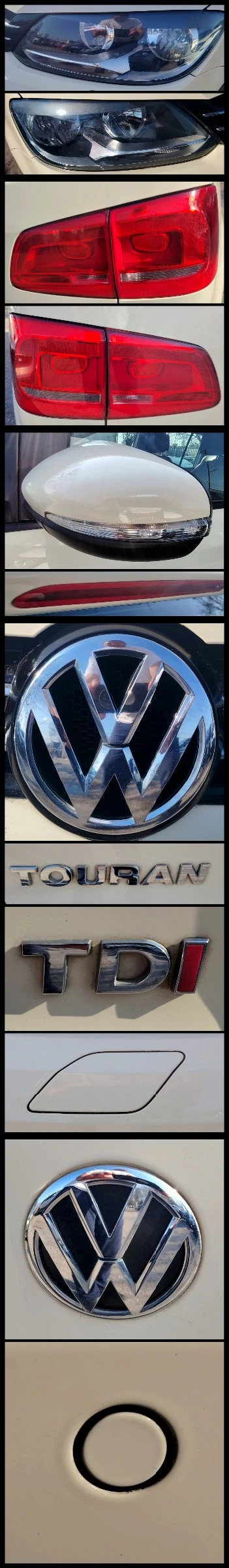 VW Touran 1.6TDI/7-местен/Higline, снимка 3 - Автомобили и джипове - 53867762