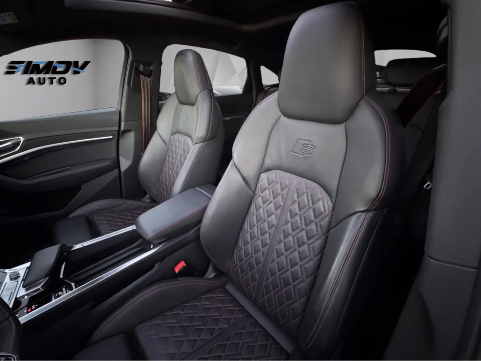 Audi E-Tron Q8 SPORTBACK S-LINE PLUS 114KWH 408КС. ПАНОРАМА, снимка 8 - Автомобили и джипове - 54705041