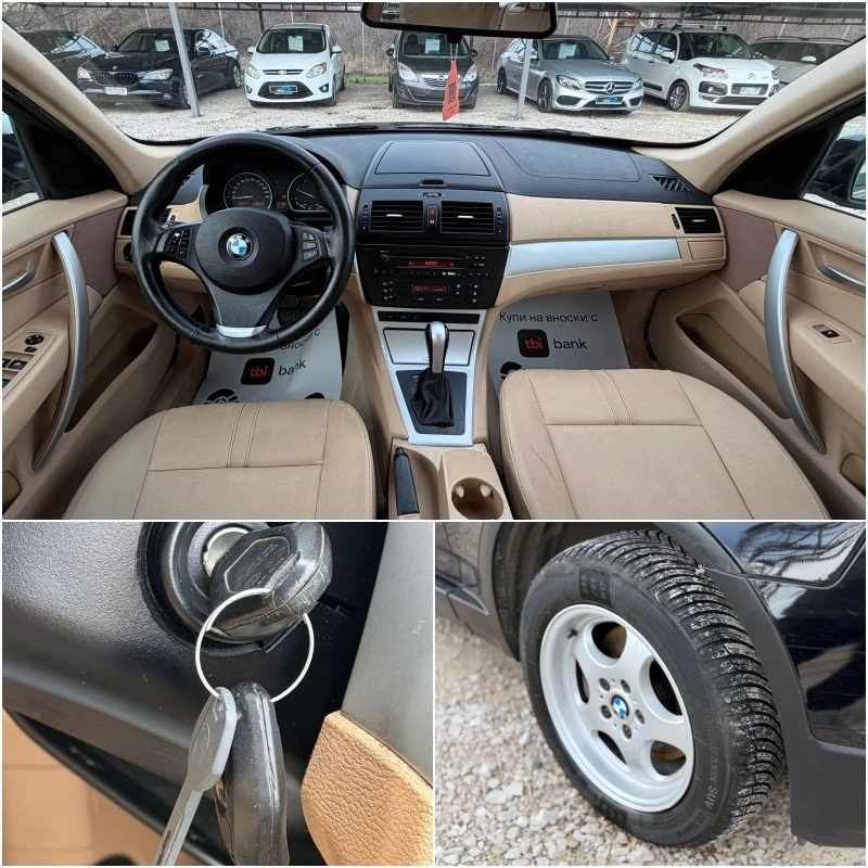BMW X3 2.0D 4x4 АВТОМАТИК ИТАЛИЯ, снимка 13 - Автомобили и джипове - 53262479
