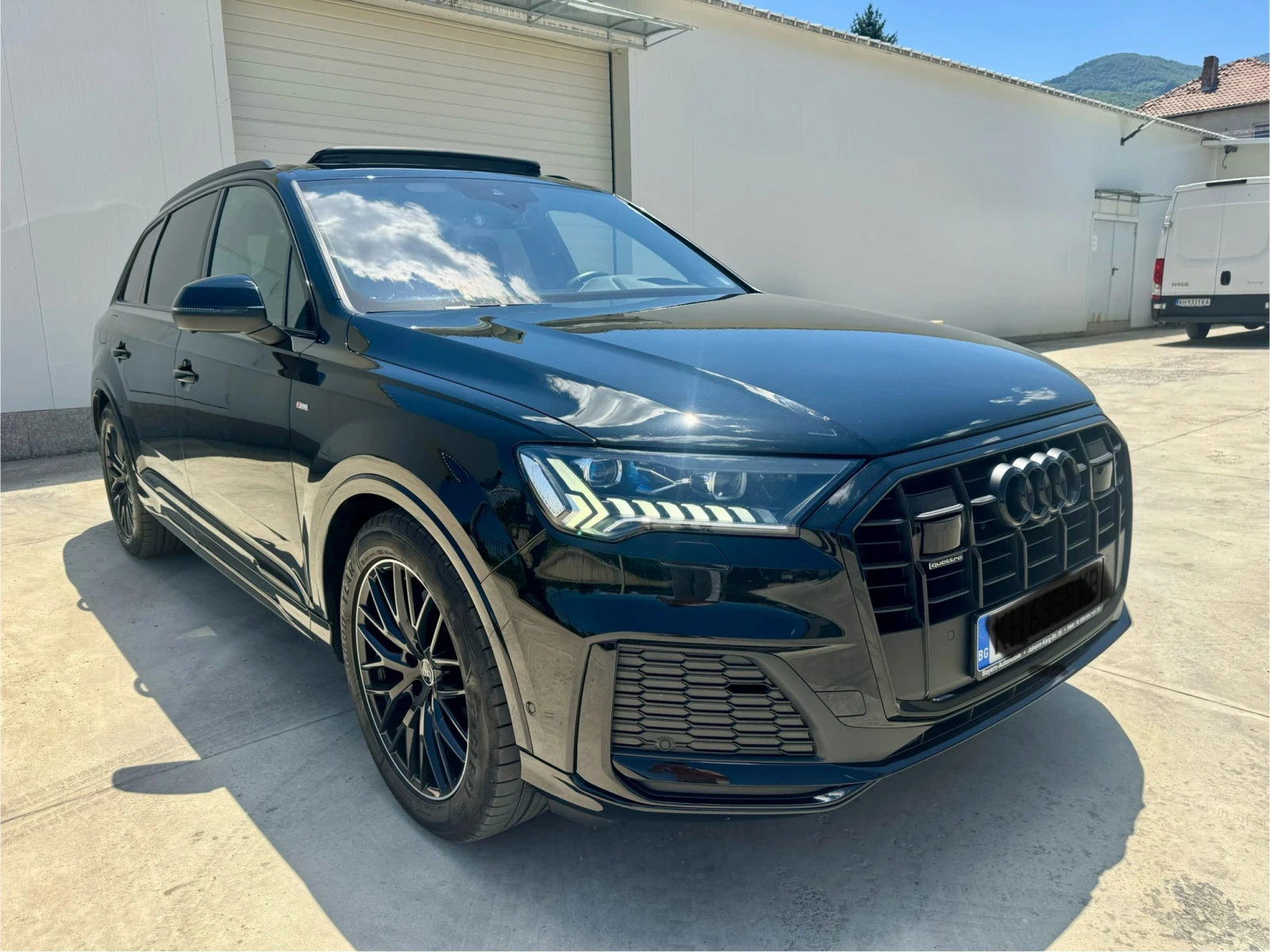 Audi Q7 Full* 3xS line* B&O* HEAD UP* BLACK OPTIC, снимка 1