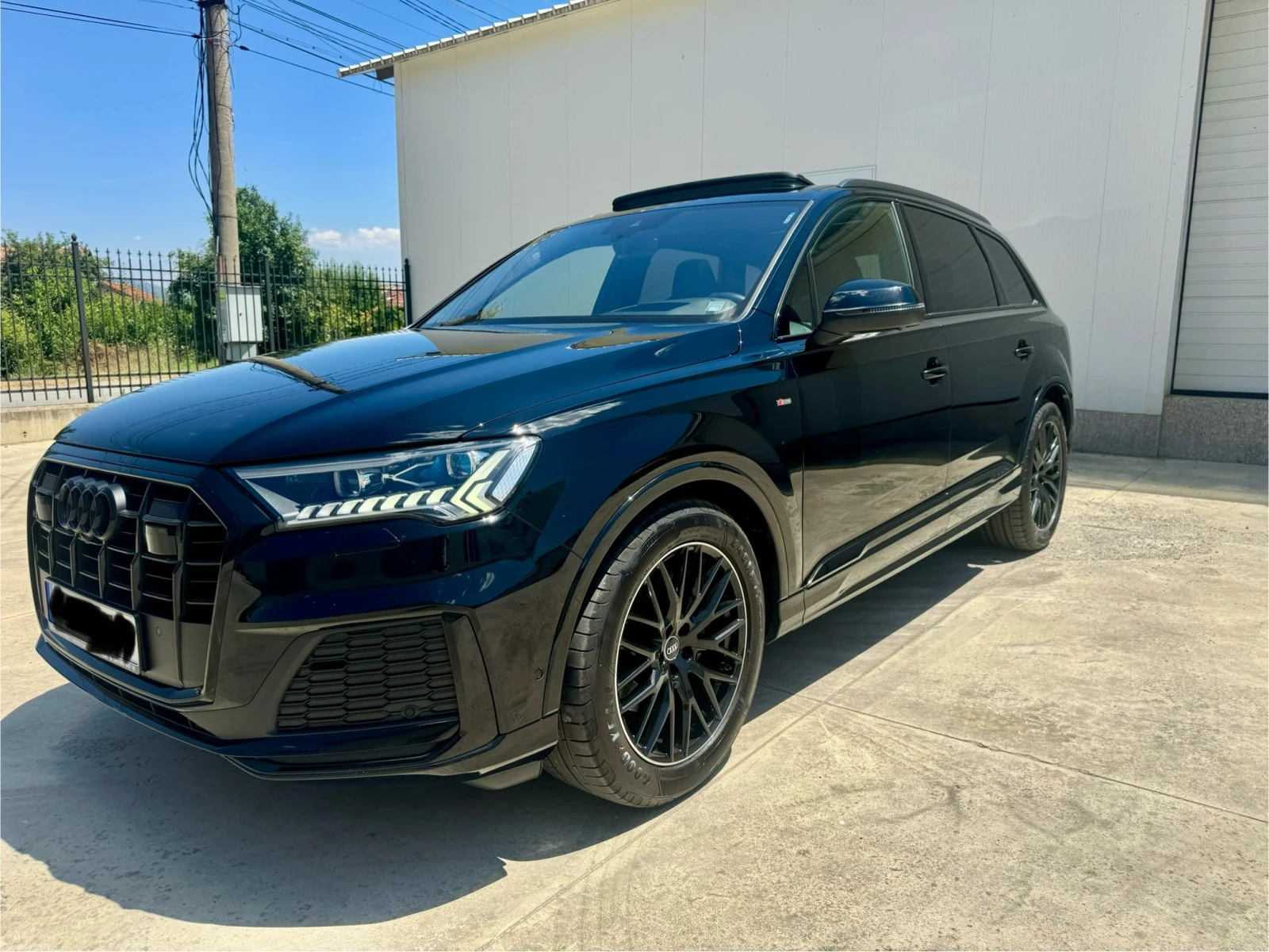 Audi Q7 Full* 3xS line* B&O* HEAD UP* BLACK OPTIC - изображение 3
