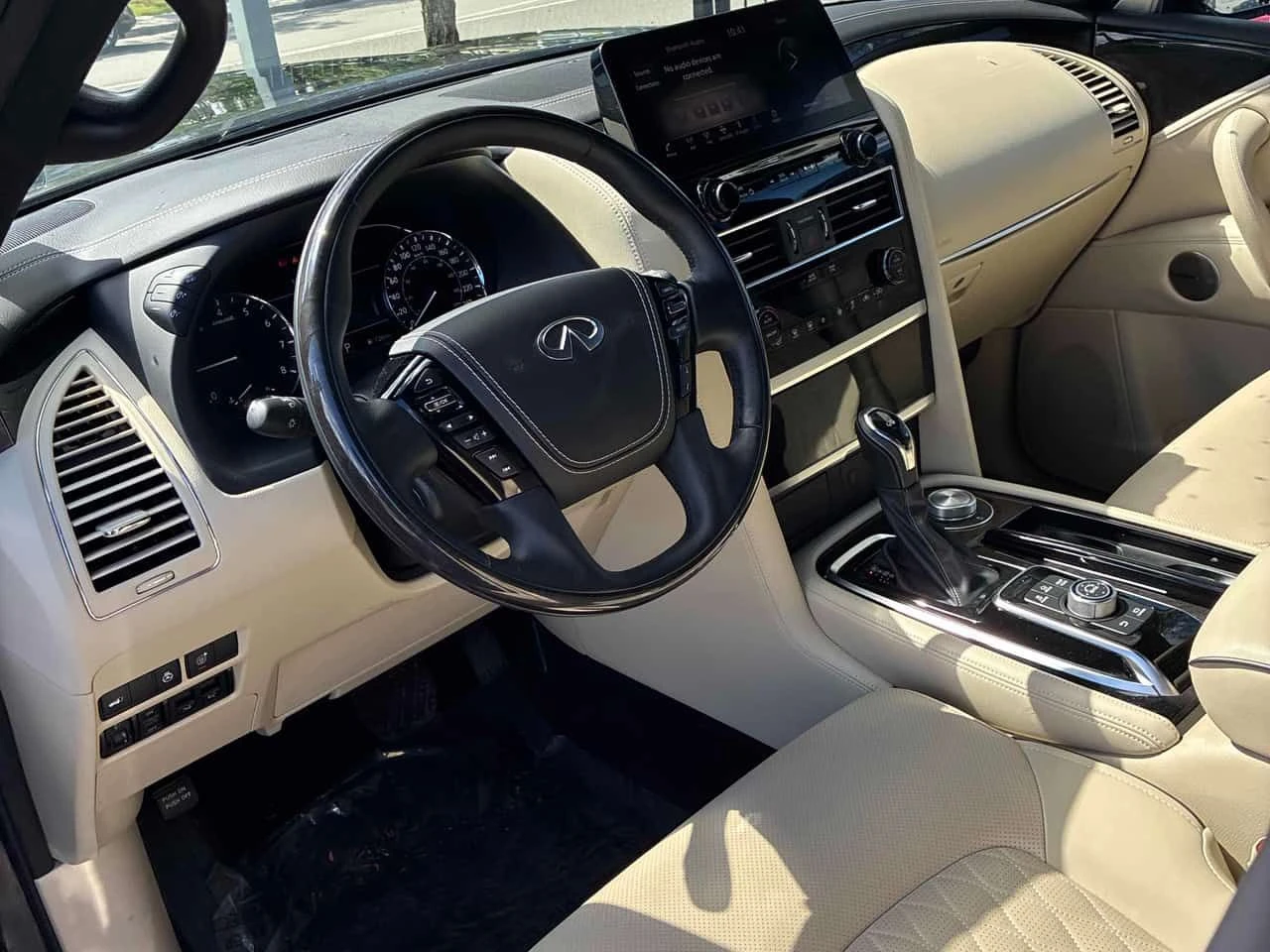 Infiniti QX80 * LUXE 8 Passenger * CARFAX * БЕЗ ПЪРВОНАЧАЛНА ВНО, снимка 5 - Автомобили и джипове - 55613953