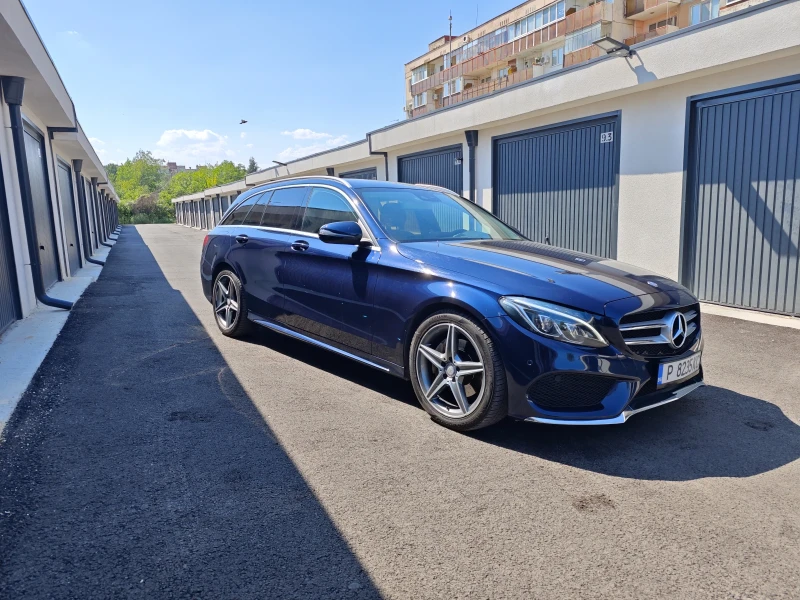 Mercedes-Benz C 220 Full Led/AMG/Navi/Кола/А.Каско/СамоПаркиране, снимка 8 - Автомобили и джипове - 51018937