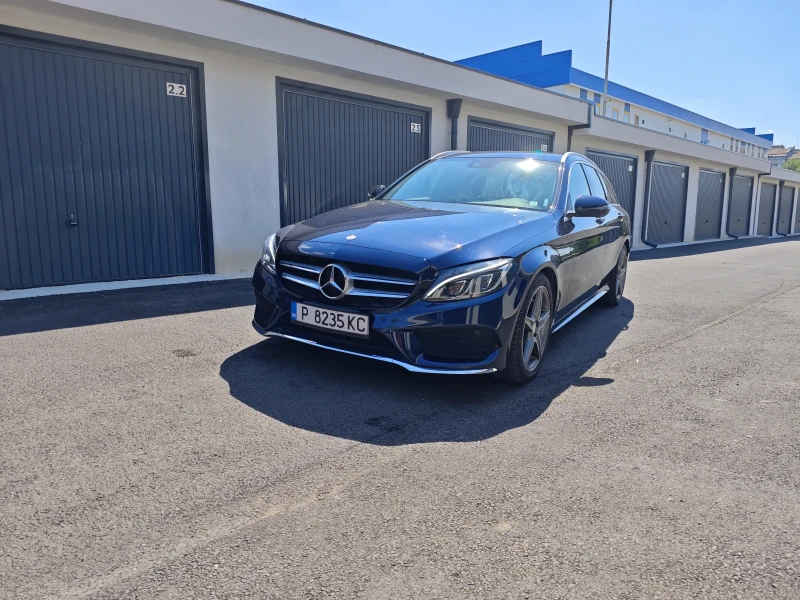 Mercedes-Benz C 220 Full Led/AMG/Navi/Кола/А.Каско/СамоПаркиране, снимка 4 - Автомобили и джипове - 51018937
