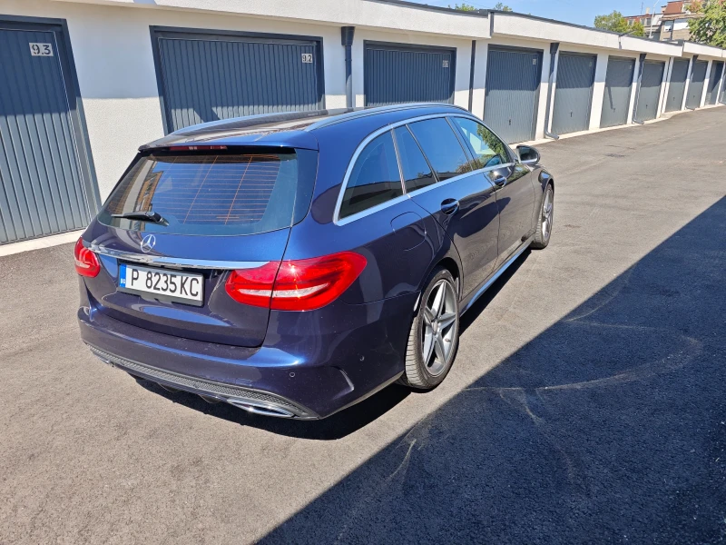 Mercedes-Benz C 220 Full Led/AMG/Navi/Кола/А.Каско/СамоПаркиране, снимка 7 - Автомобили и джипове - 51018937