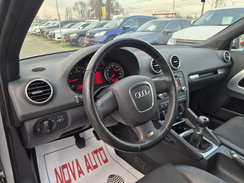 Audi A3 2.0D-S LINE-92000км- РЕАЛНИ !!!, снимка 8 - Автомобили и джипове - 52831923