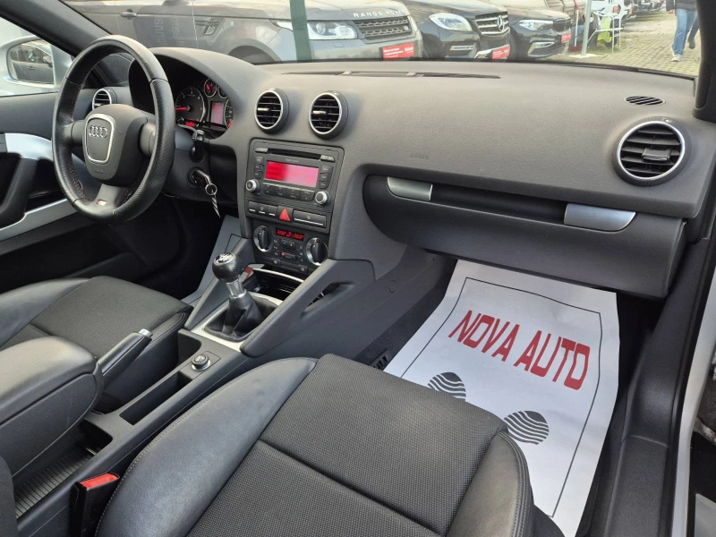 Audi A3 2.0D-S LINE-92000км- РЕАЛНИ !!!, снимка 11 - Автомобили и джипове - 52831923