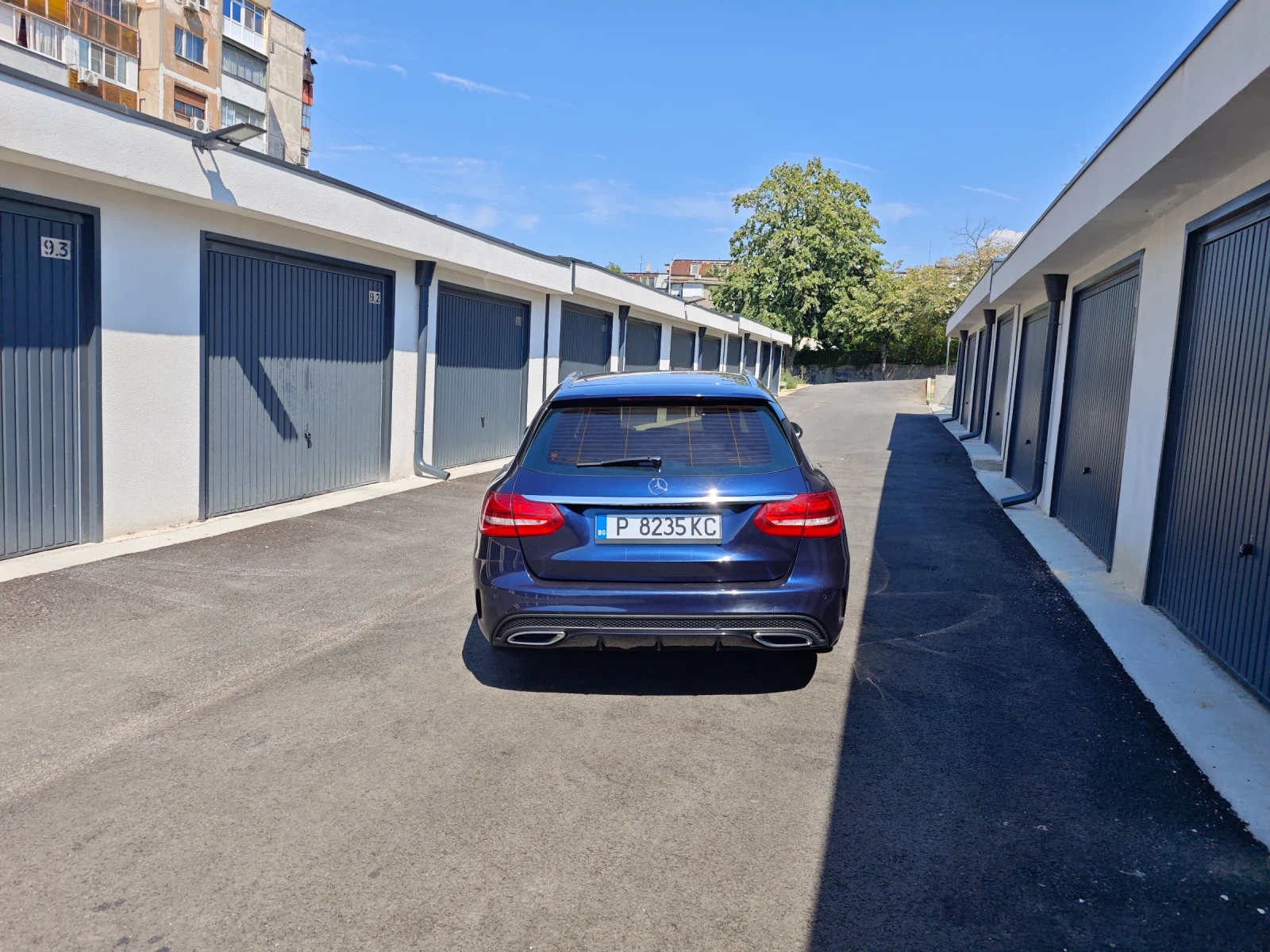 Mercedes-Benz C 220 Full Led/AMG/Navi/Кола/А.Каско/СамоПаркиране - изображение 6