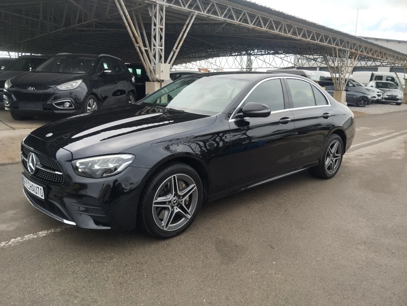 Mercedes-Benz E 300 DE Plug-in hybrid/4Matic/AMG/Дистроник, снимка 3 - Автомобили и джипове - 48823716