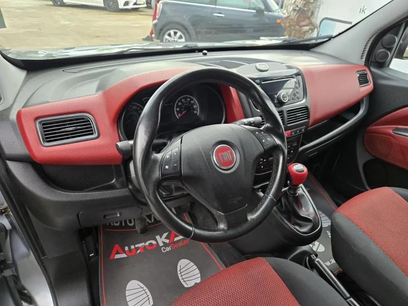 Fiat Doblo 1.4i-120kc= ЗАВОДСКИ МЕТАН= 6СК= КЛИМАТРОНИК, снимка 8 - Автомобили и джипове - 52171673