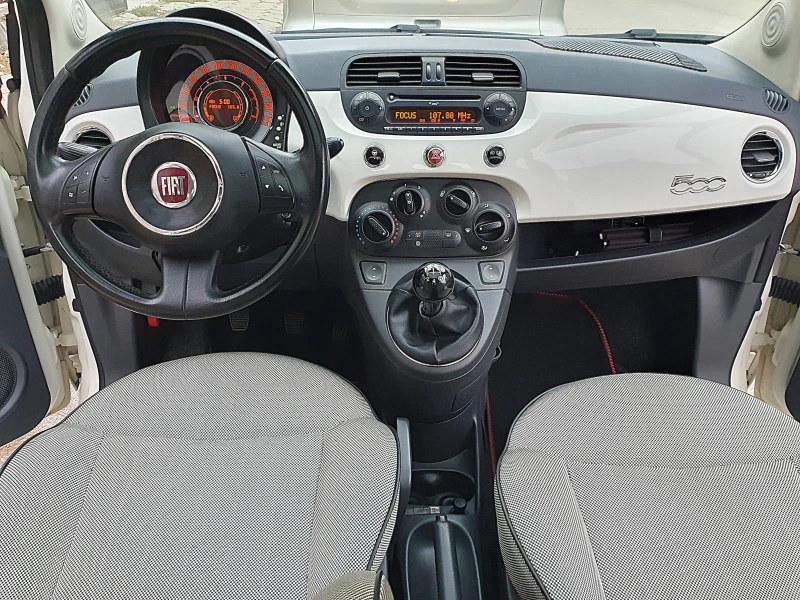 Fiat 500 1.3MJet-ITALIA, снимка 13 - Автомобили и джипове - 52870446