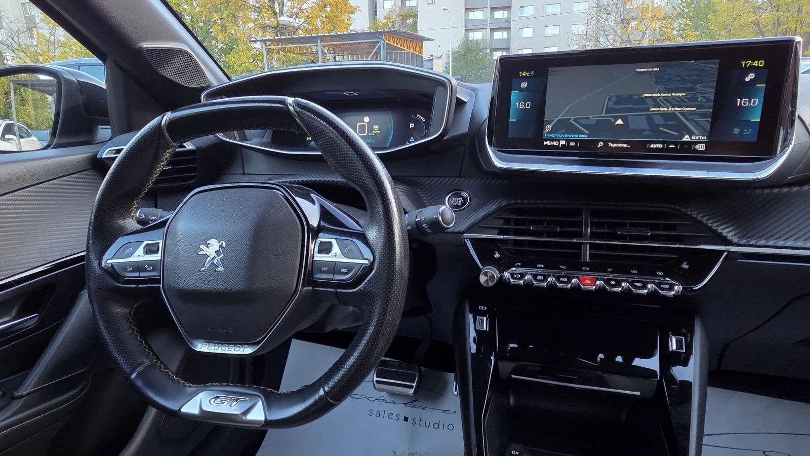 Peugeot 208 GT//Full LED/Navi/KEY LESS | Mobile.bg   13