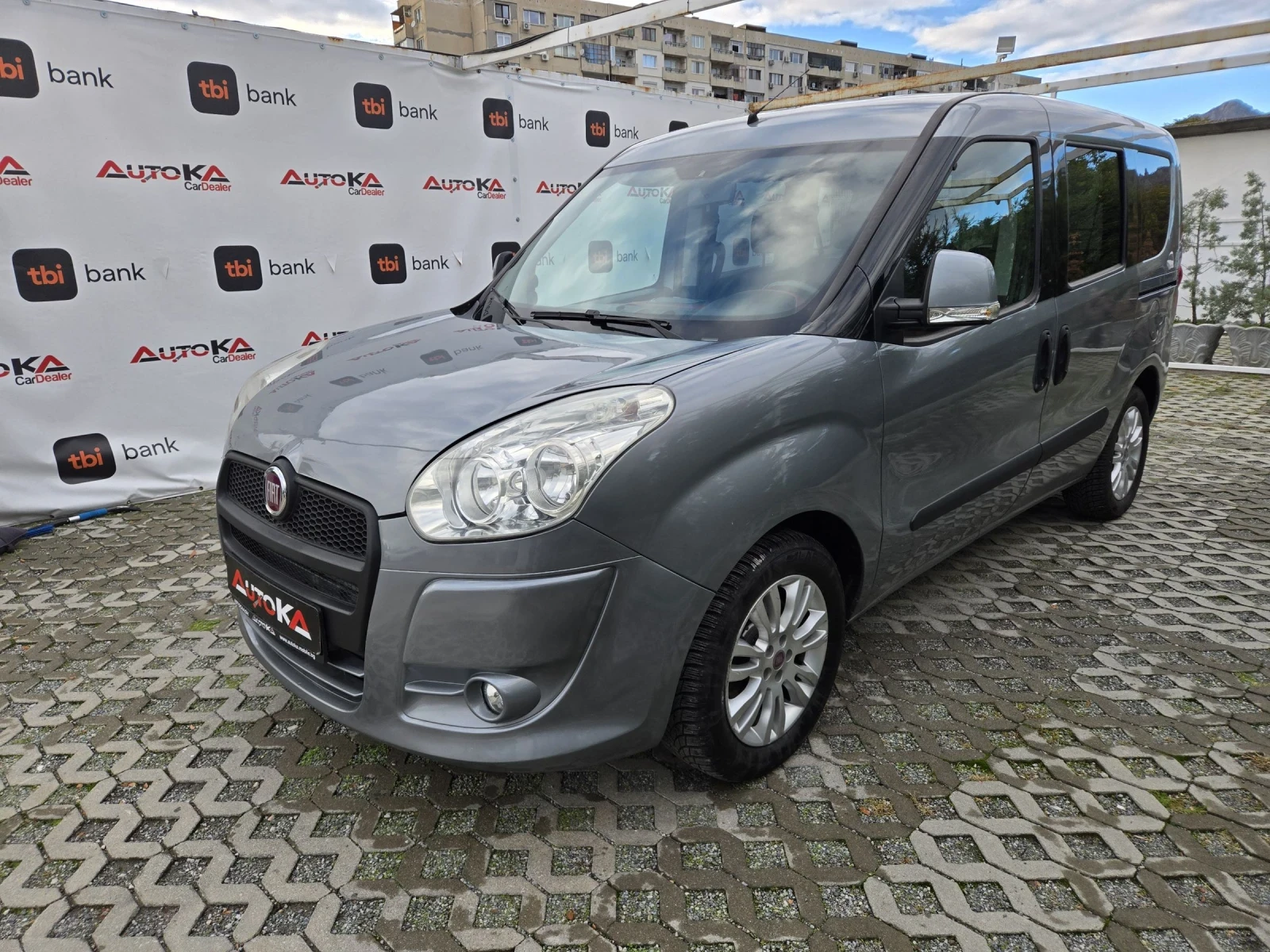 Fiat Doblo 1.4i-120kc= ЗАВОДСКИ МЕТАН= 6СК= КЛИМАТРОНИК - изображение 6