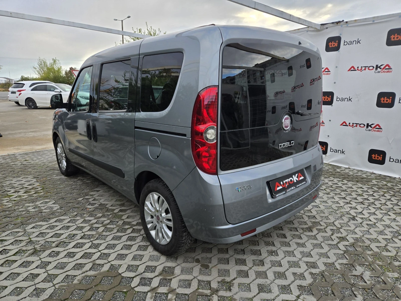 Fiat Doblo 1.4i-120kc= ЗАВОДСКИ МЕТАН= 6СК= КЛИМАТРОНИК - изображение 5