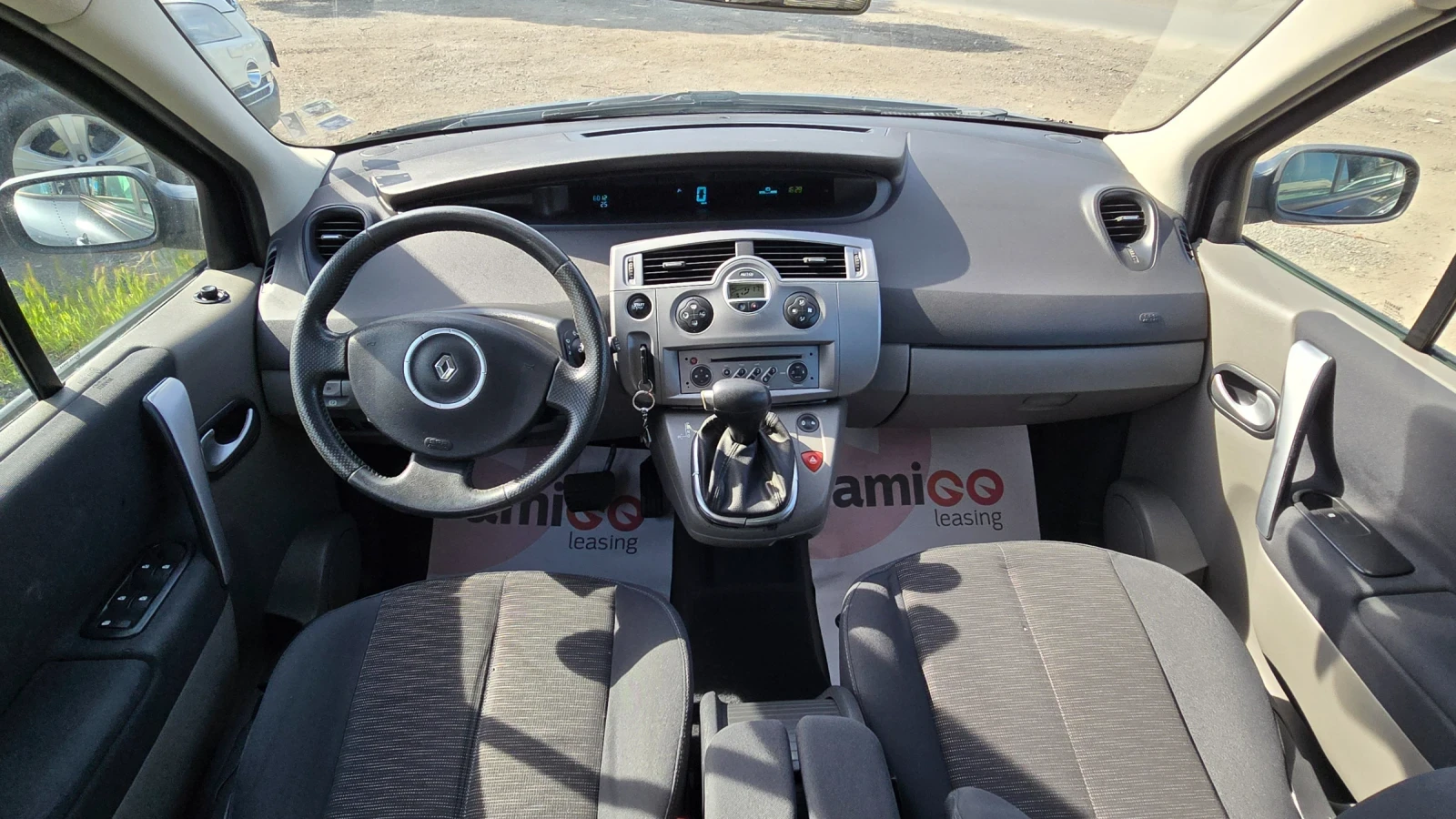Renault Scenic FACE* АВТОМАТ* , снимка 10 - Автомобили и джипове - 54567413