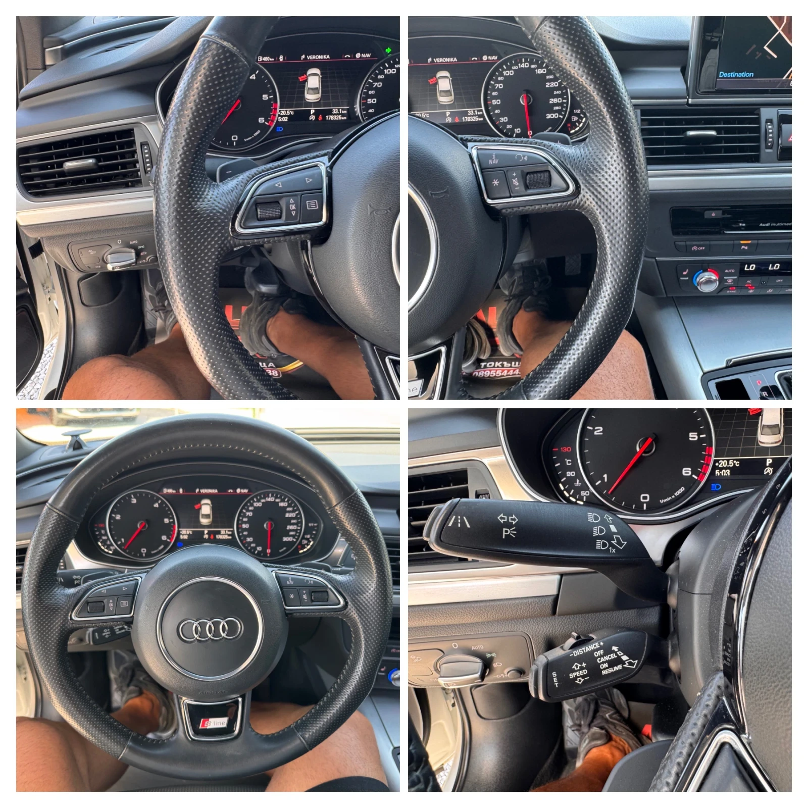 Audi A6 S6//3.0bi-TURBO//ACTIVE SOUND/BANG&OLUFSEN/����/// | Mobile.bg � ����������� 16