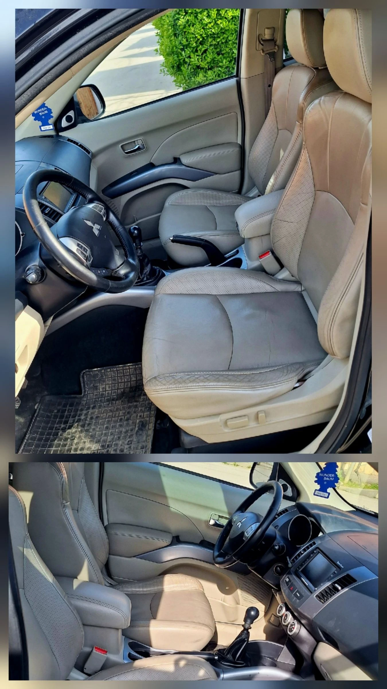 Mitsubishi Outlander 2.2 4WD кожа нави теглич 7местен, снимка 10 - Автомобили и джипове - 54834161