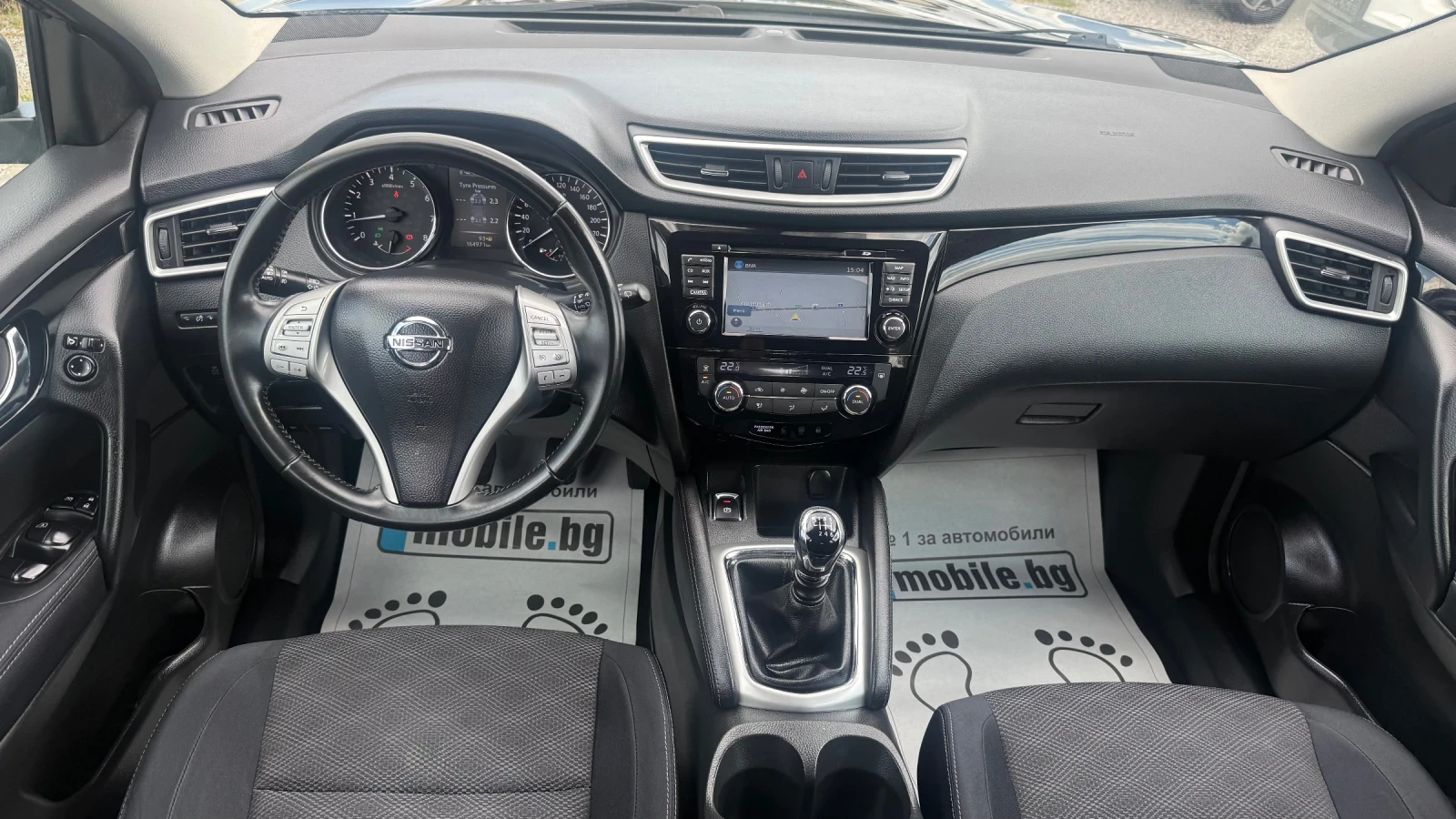 Nissan Qashqai 1.2 DIG-T* ПъленСервиз* Нави* Камера* Подгрев, снимка 14 - Автомобили и джипове - 55395381