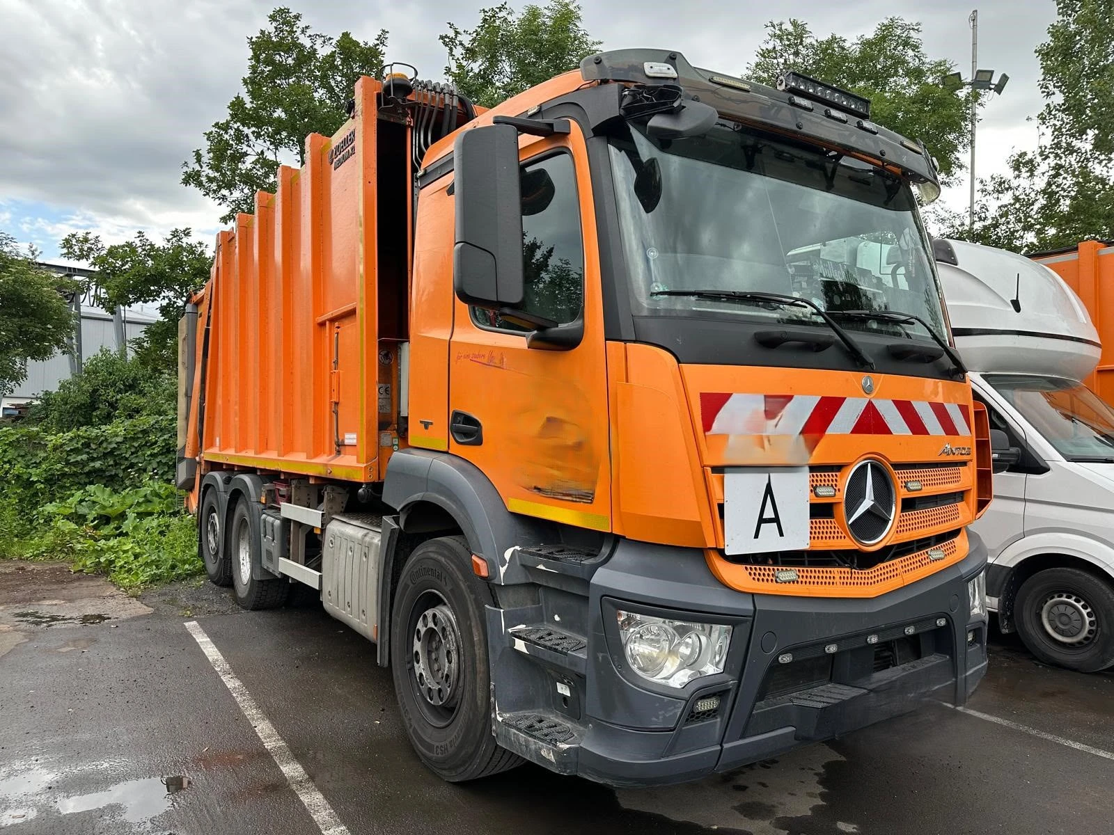 Mercedes-Benz Antos Zoeller, снимка 2 - Камиони - 54957927