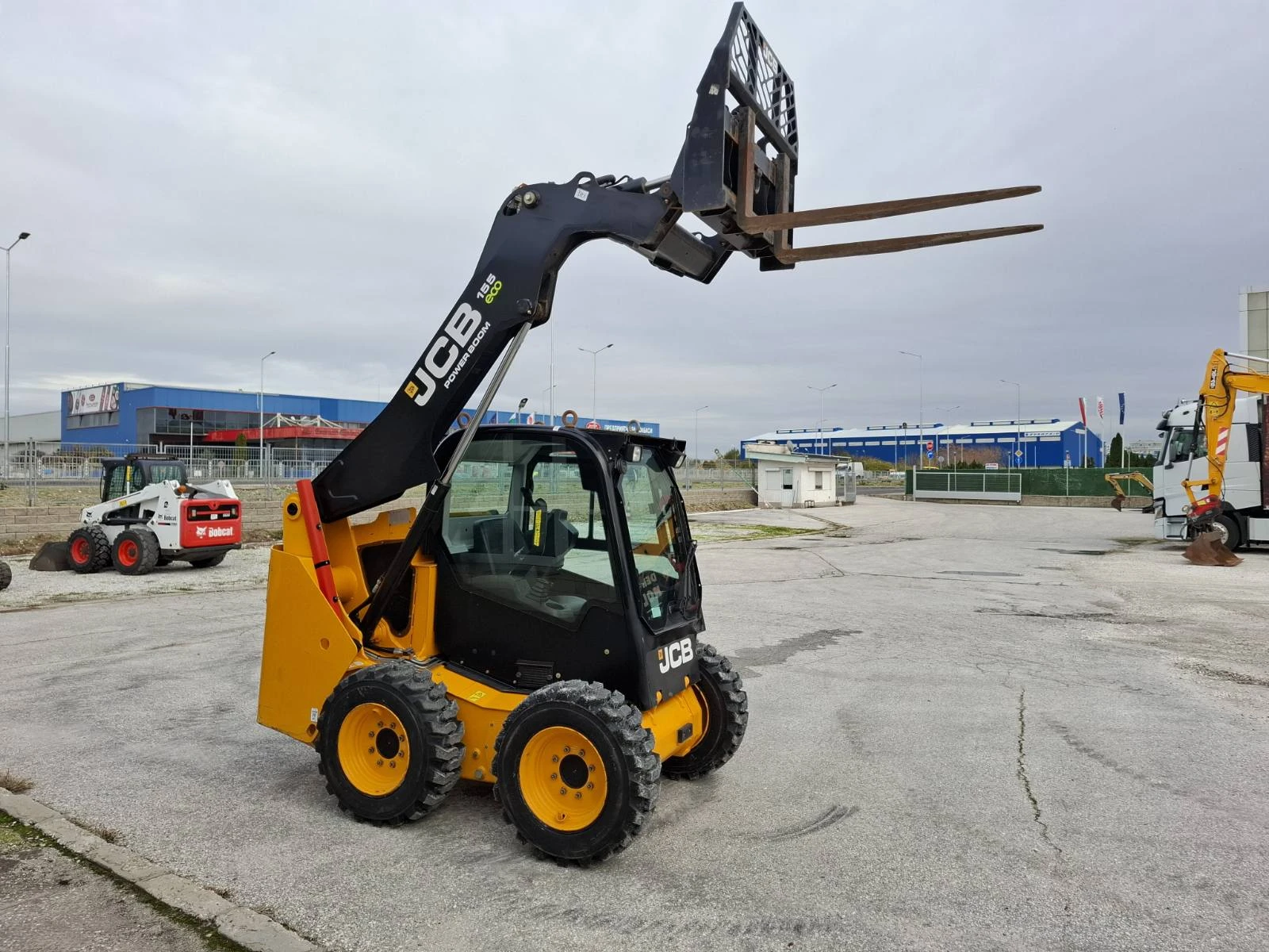 Мини челни товарачи JCB 155 ECO , КОФА+ ВИЛИЦИ - изображение 4