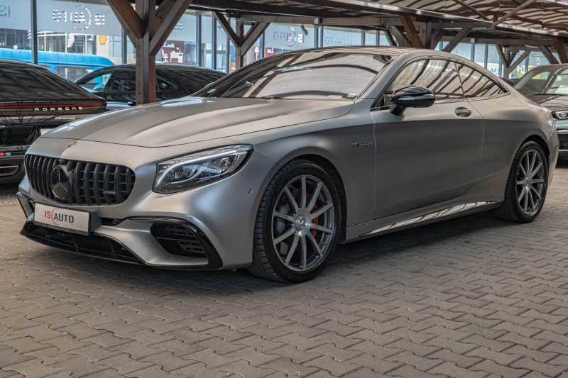 Mercedes-Benz S 63 AMG Coupe/Burmester/AirMatic/HuD/Камера360/53000КМ/4M+ - 219900 лв. - 72395560 1
