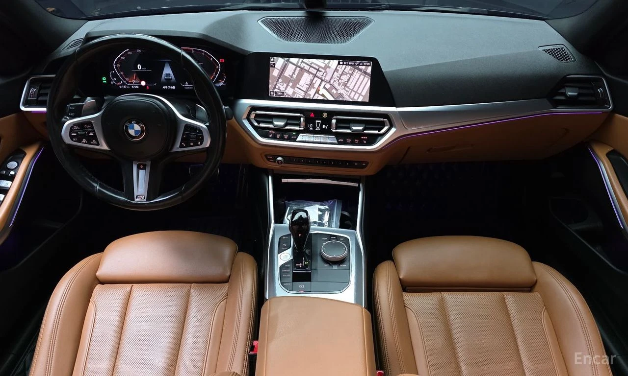 BMW 320 M* SPORT* ДИСТРОНИК* КАМЕРА* LANE* ASSIST* КЕЙЛЕС*, снимка 7 - Автомобили и джипове - 56007971