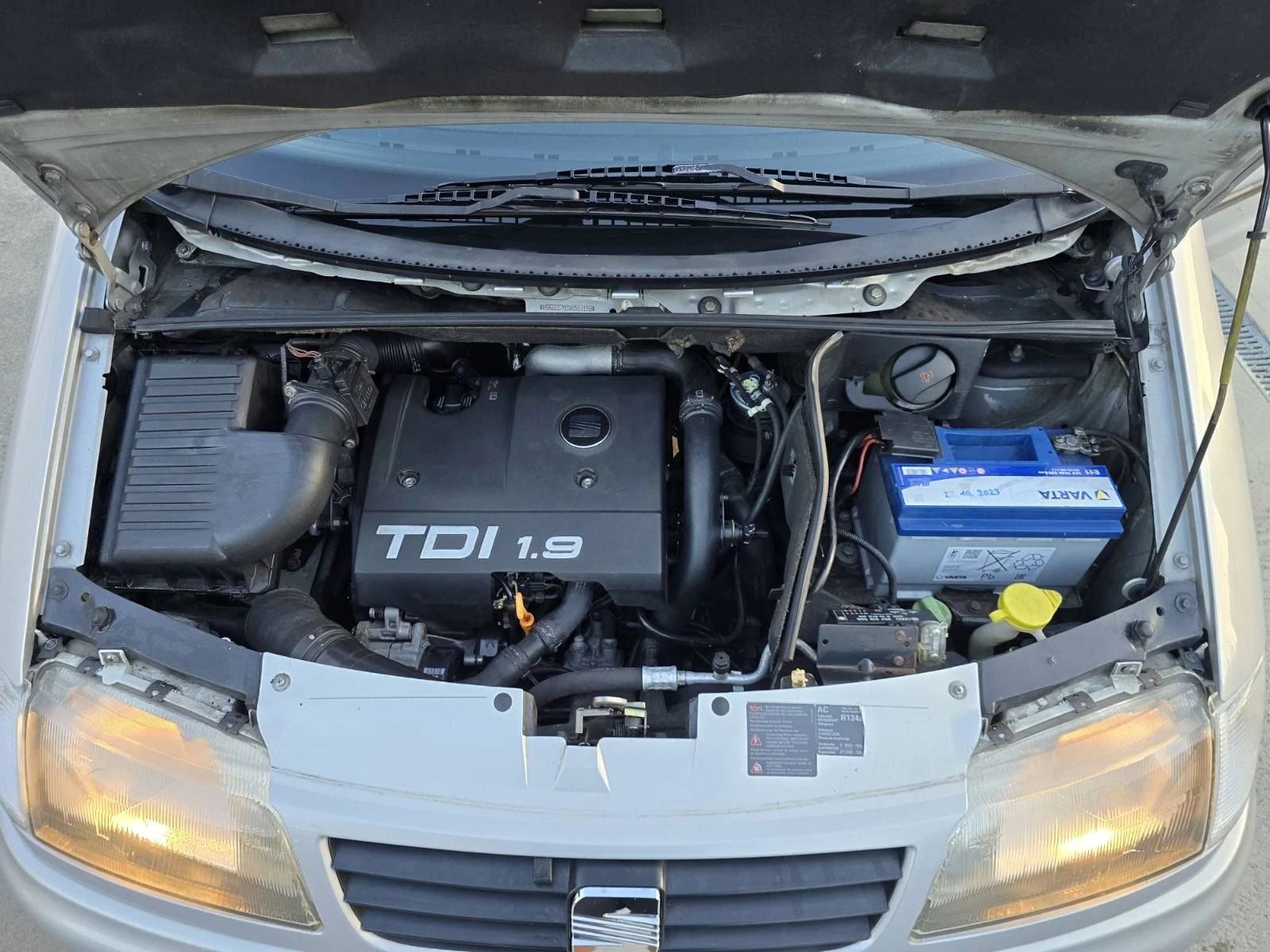 Seat Alhambra 1.9TDI 90KC., снимка 10 - Автомобили и джипове - 56253907
