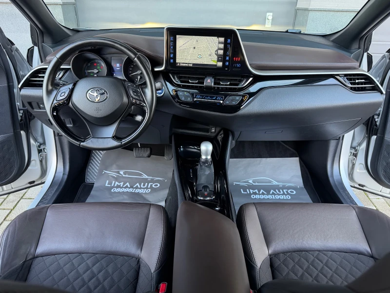 Toyota C-HR 1.8 hybrid ГАРАНЦИА!! Distronic / Keyless / Navi , снимка 10 - Автомобили и джипове - 52691644