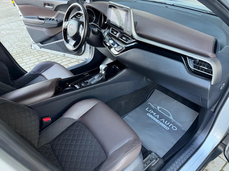 Toyota C-HR 1.8 hybrid ГАРАНЦИА!! Distronic / Keyless / Navi , снимка 13 - Автомобили и джипове - 52691644