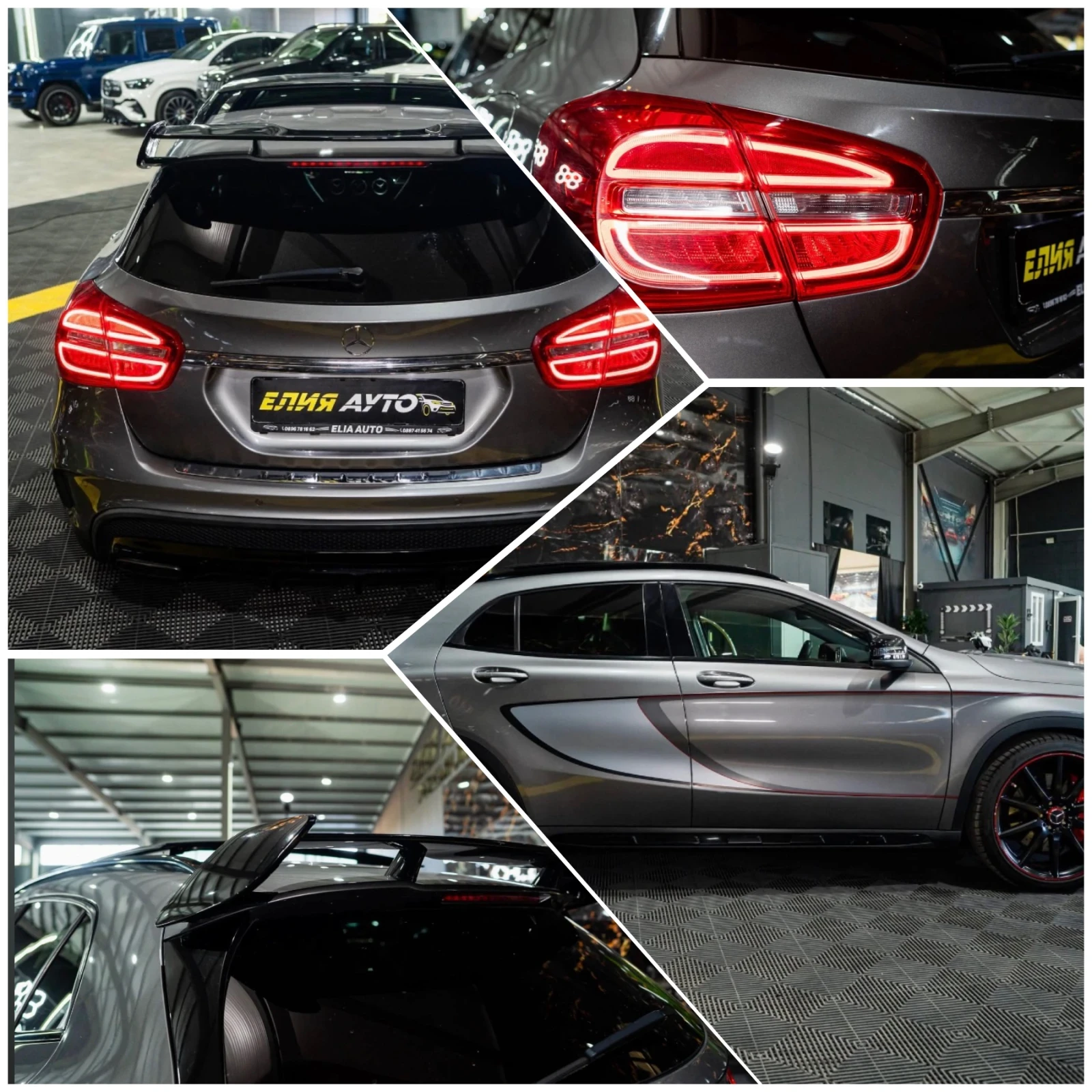 Mercedes-Benz GLA 45 AMG EDITION ONE MILTEK LED H&K ЛИЗИНГ 100%, снимка 17 - Автомобили и джипове - 56175913